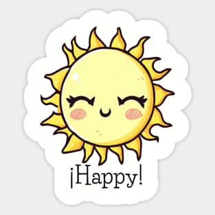 Sun cute Sticker